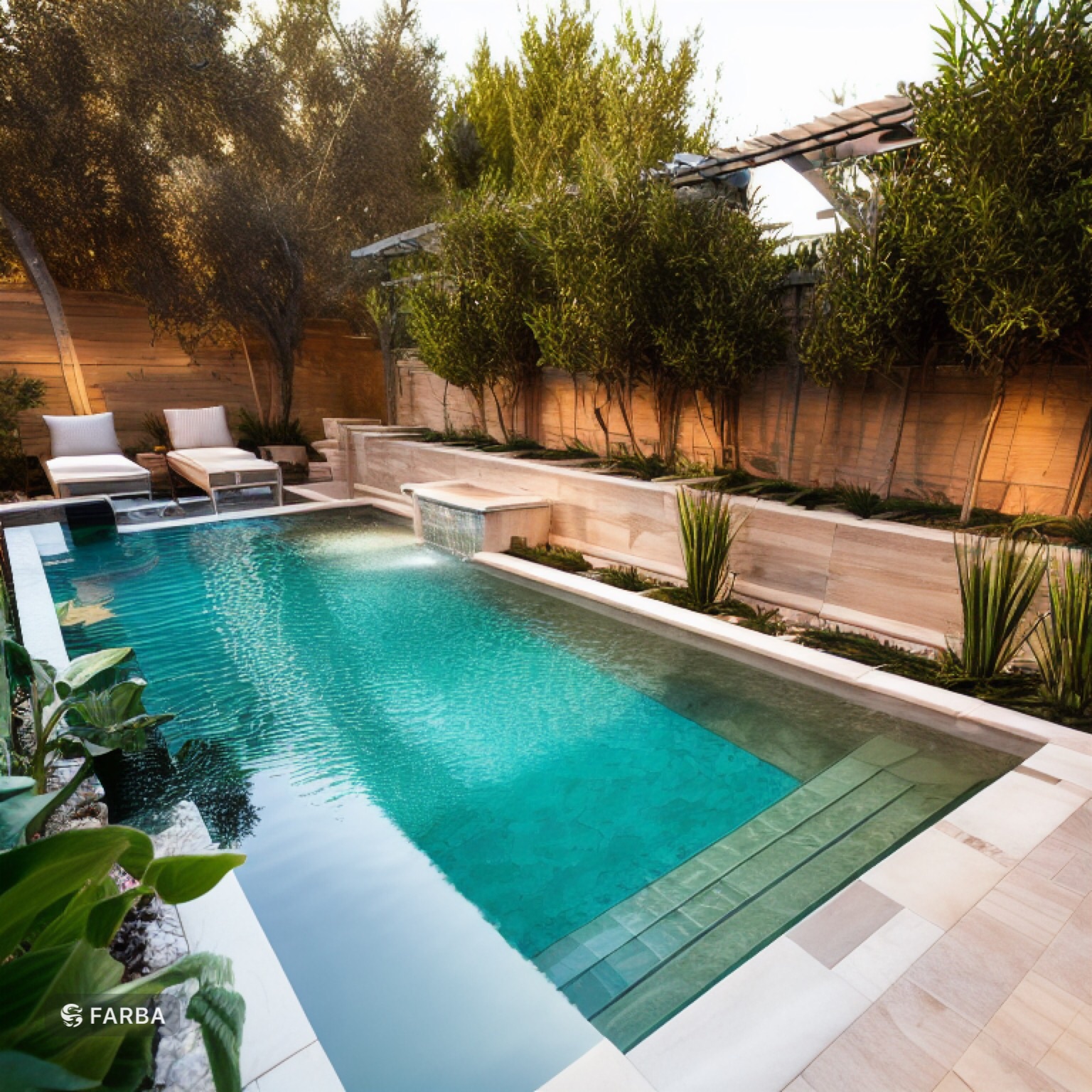 Aménagement paysager professionnel